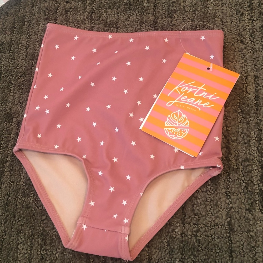 Kortni Jeane Mini Bottoms Red Stars size 2/3